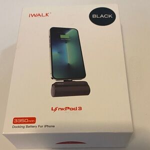 LinkPod 3 Black Docking Battery for iPhone